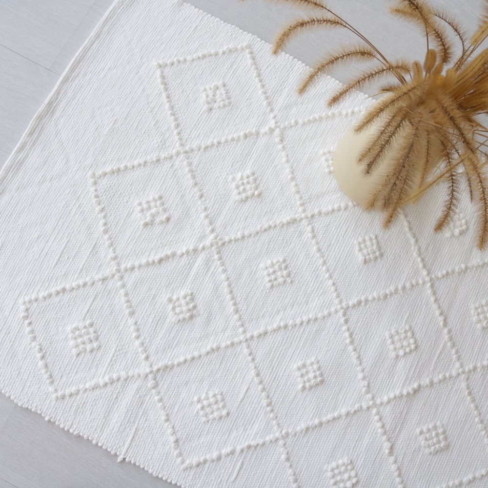 Handwoven Portuguese Bath Mat Area Rug